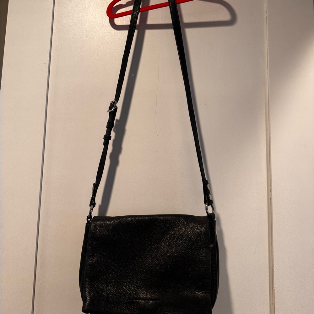 Aimee Kestenberg Textured Black Leather Bag